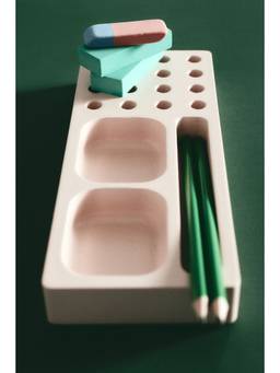H&M - Pink Desk Organiser