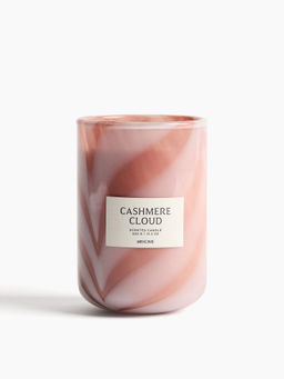 H&M - Pink Scented Candle In Glass Holder
