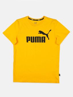 Puma - Ess Logo Boys Orange T-shirts