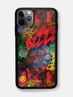 Macmerise - Avenger Pattern iPhone 11 Pro Max Bumper Case