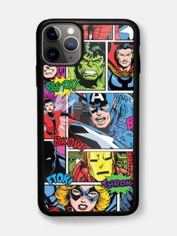 Macmerise - Comic Marvel Design iPhone 11 Pro Max Bumper Case