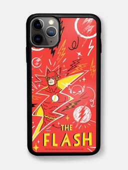 Macmerise - Flash Doodle Printed iPhone 11 Pro Phone Bumper Case