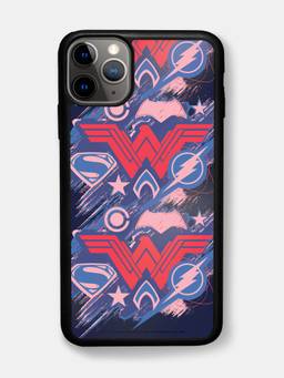 Macmerise - iPhone 11 Pro Printed JL Scribbled Logo Bumper Case