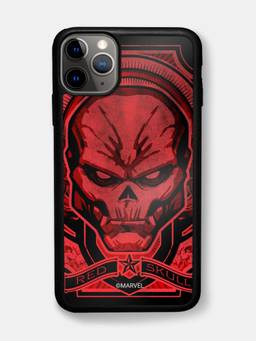 Macmerise - Red Skull Design iPhone 11 Pro Bumper Case