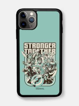 Macmerise - Stronger Together Sketch Design iPhone 11 Pro Bumper Case