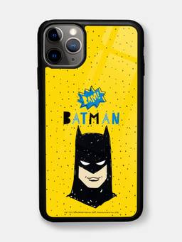 Macmerise - Batman Bam Design iPhone 11 Pro Glass Phone Case