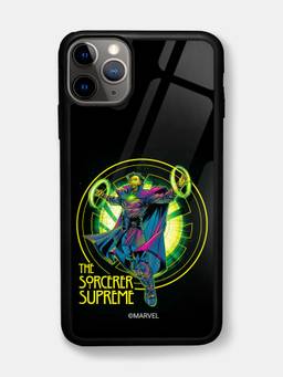 Macmerise - The Sorcerer Supreme Design iPhone 11 Pro Glass Case