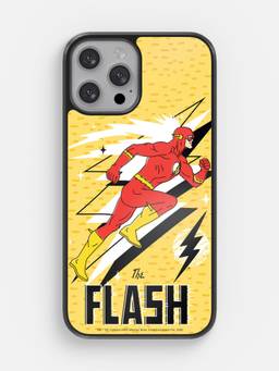 Macmerise - The Flash Printed iPhone 12 Pro Max Bumper Phone Case