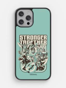 Macmerise - Stronger Together Sketch Design iPhone 12 Pro Max Bumper Case