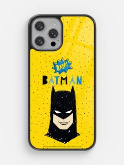Macmerise - Batman Bam Design Printed iPhone 12 Pro Max Glass Case