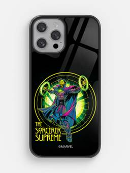 Macmerise - The Sorcerer Supreme Design iPhone 12 Pro Max Glass Case