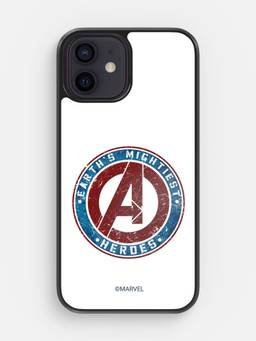 Macmerise - Earth's Mightiest Badge Design iPhone 12 Mini Bumper Case
