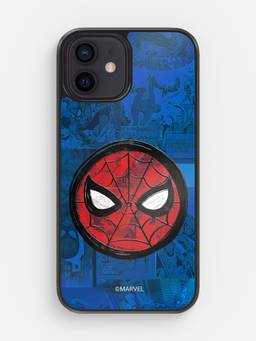 Macmerise - Spidey Tingling Eyes Design iPhone 12 Mini Bumper Case