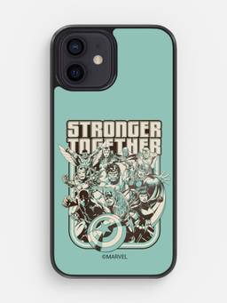 Macmerise - Stronger Together Sketch Design iPhone 12 Mini Bumper Case