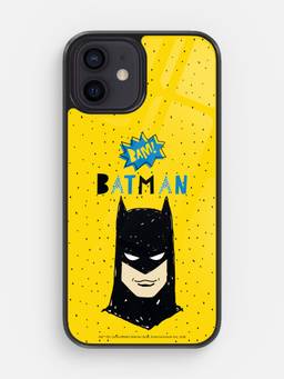 Macmerise - Batman Bam Design iPhone 12 Mini Glass Back Case