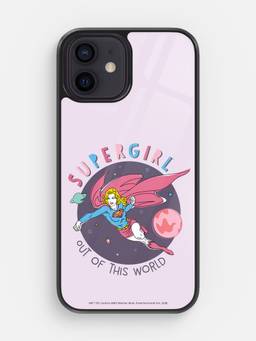 Macmerise - Supergirl Design iPhone 12 Mini Glass Phone Case
