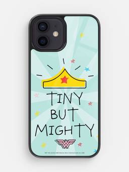 Macmerise - WW Tiny But Mighty Design iPhone 12 Mini Glass Phone Case