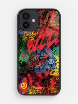 Macmerise - Avenger Pattern iPhone 12 Mini Glass Case