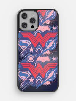 Macmerise - iPhone 12 Pro Printed JL Scribbled Logo Bumper Case