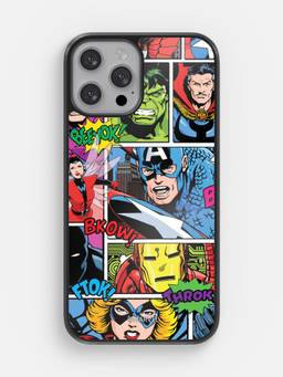 Macmerise - Comic Marvel Design iPhone 12 Pro Bumper Case