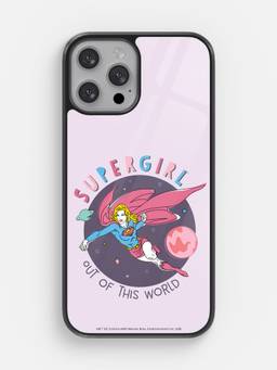 Macmerise - Supergirl Design Printed iPhone 13 Pro Max Bumper Case