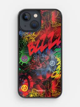 Macmerise - Avenger Pattern iPhone 13 Mini Bumper Case