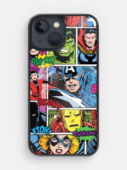 Macmerise - Comic Marvel Design iPhone 13 Mini Bumper Case