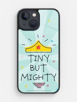 Macmerise - WW Tiny But Mighty Design iPhone 13 Mini Glass Phone Case