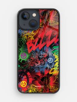 Macmerise - Avenger Pattern iPhone 13 Mini Glass Case