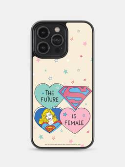 Macmerise - Supergirl Future Printed for iPhone 14 Pro Max Bumper Case
