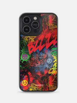 Macmerise - Avenger Pattern iPhone 14 Pro Max Bumper Case