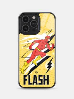 Macmerise - The Flash Design iPhone 14 Pro Max Glass Back Case