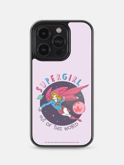 Macmerise - Supergirl Printed iPhone 14 Pro Bumper Case