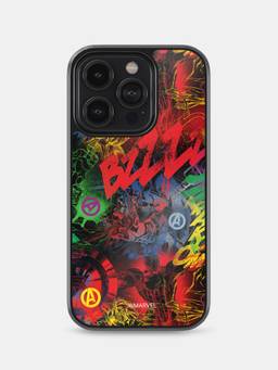 Macmerise - Avenger Pattern iPhone 14 Pro Bumper Case