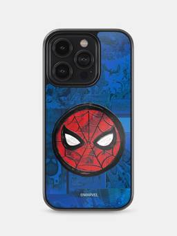 Macmerise - Spidey Tingling Eyes Design iPhone 14 Pro Bumper Case