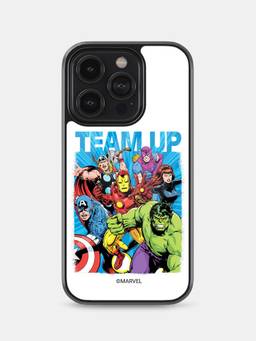 Macmerise - Team Up Design iPhone 14 Pro Glass Case