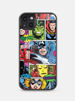 Macmerise - Comic Marvel Design iPhone 14 Plus Bumper Case