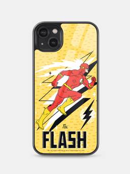 Macmerise - Flash Doodle Printed iPhone 14 Plus Glass Case