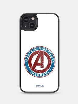 Macmerise - Earth's Mightiest Badge Design iPhone 14 Plus Glass Case