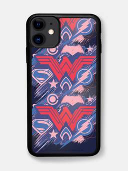Macmerise - Printed JL Scribbled Logo iPhone 11 Phone Back Case