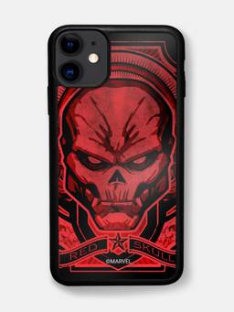 Macmerise - Red Skull Design iPhone 11 Bumper Case