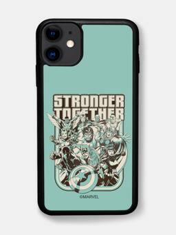 Macmerise - Stronger Together Sketch Design iPhone 11 Bumper Case