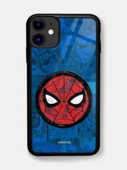 Macmerise - Spidey Tingling Eyes Design iPhone 11 Glass Case