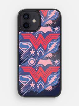 Macmerise - JL Scribbled Logo Printed iPhone 12 Bumper Case
