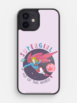Macmerise - Printed Supergirl iPhone 12 Bumper Case