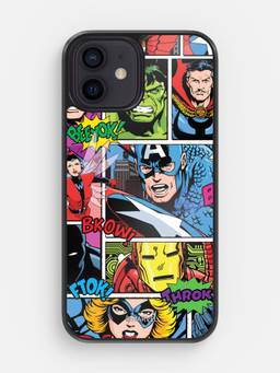 Macmerise - Comic Marvel Design iPhone 12 Bumper Case