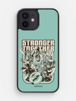 Macmerise - Stronger Together Sketch Design iPhone 12 Bumper Case