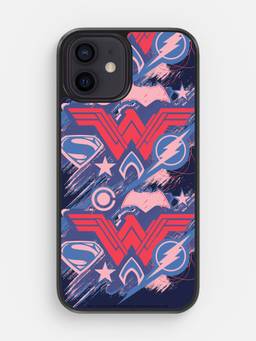 Macmerise - JL Scribbled Logo Design Printed iPhone 12 Bumper Case