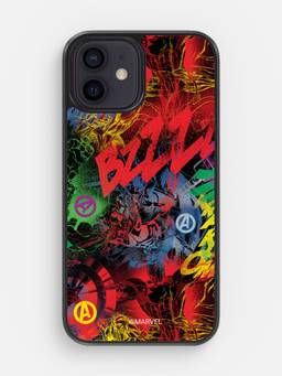 Macmerise - Avenger Pattern iPhone 12 Glass Case