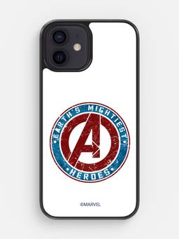 Macmerise - Earth's Mightiest Badge Design iPhone 12 Glass Case